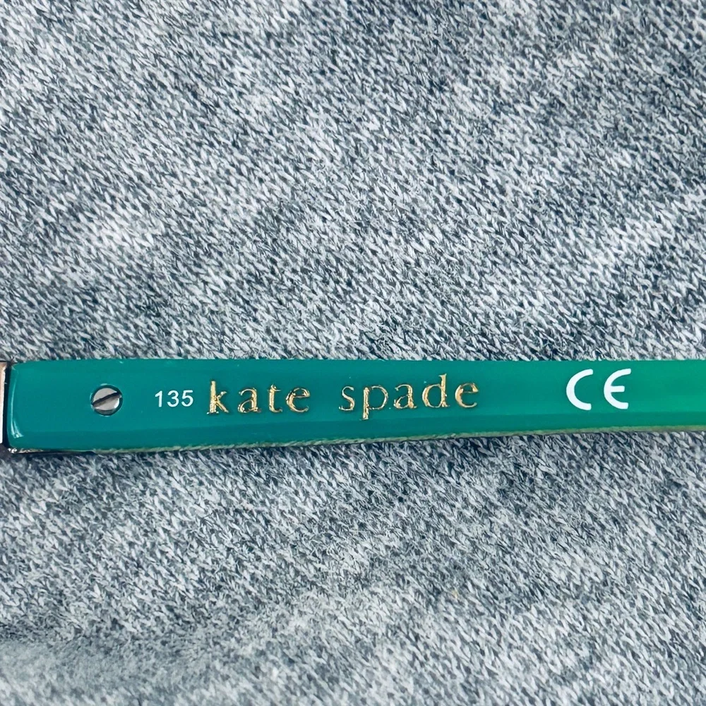 NEW Kate Spade Eyeglasses Marsha OJUR Brown/Green B-shape frame 135